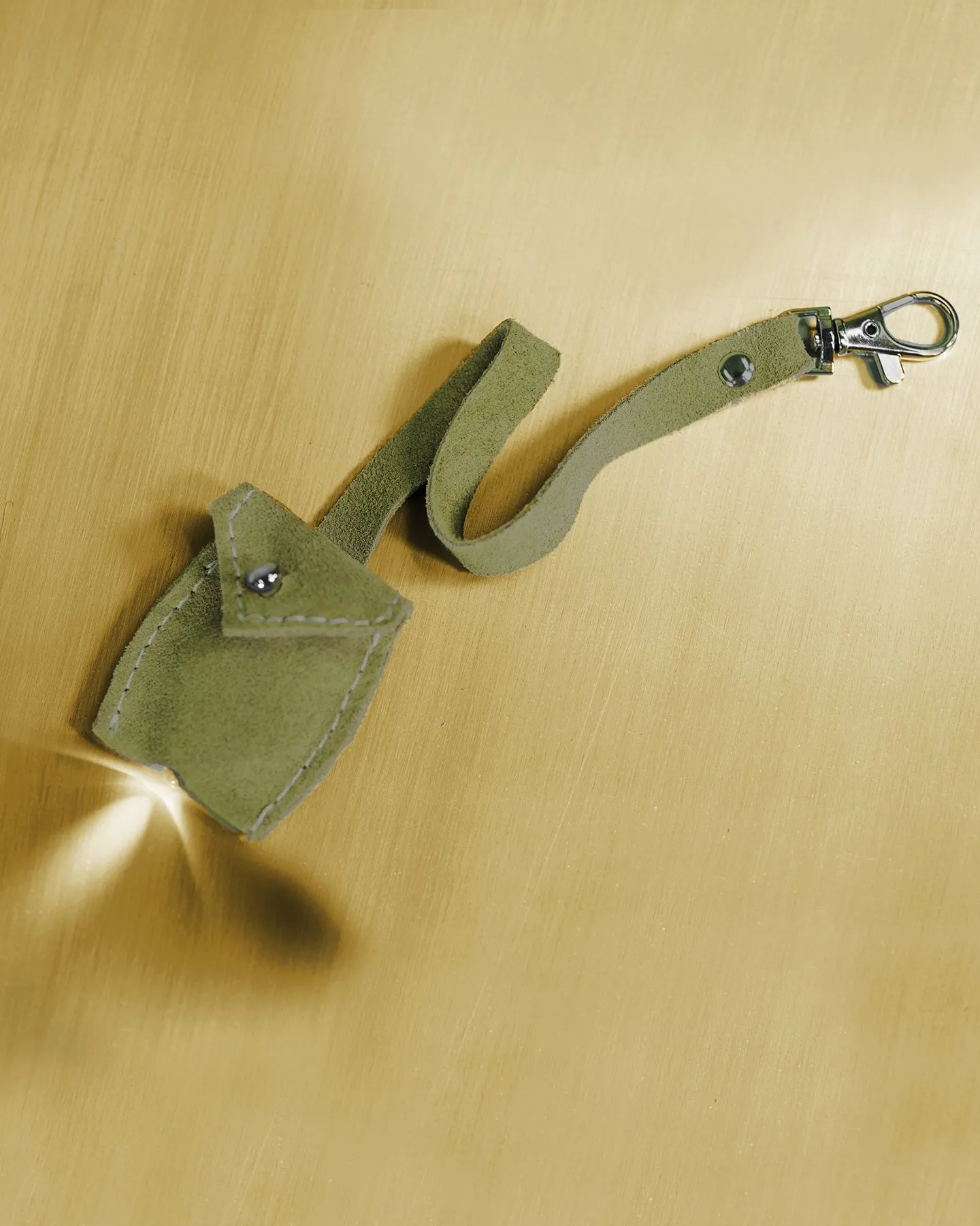 Marquise Paris Le Perdreau Top Handle Shoulder Bag in Moss Green