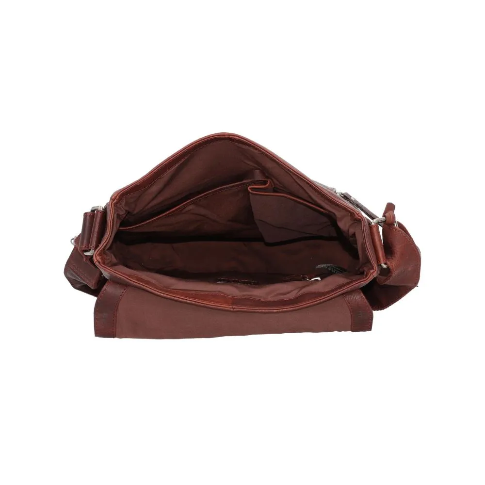 Mens Leather Cross Body Bag