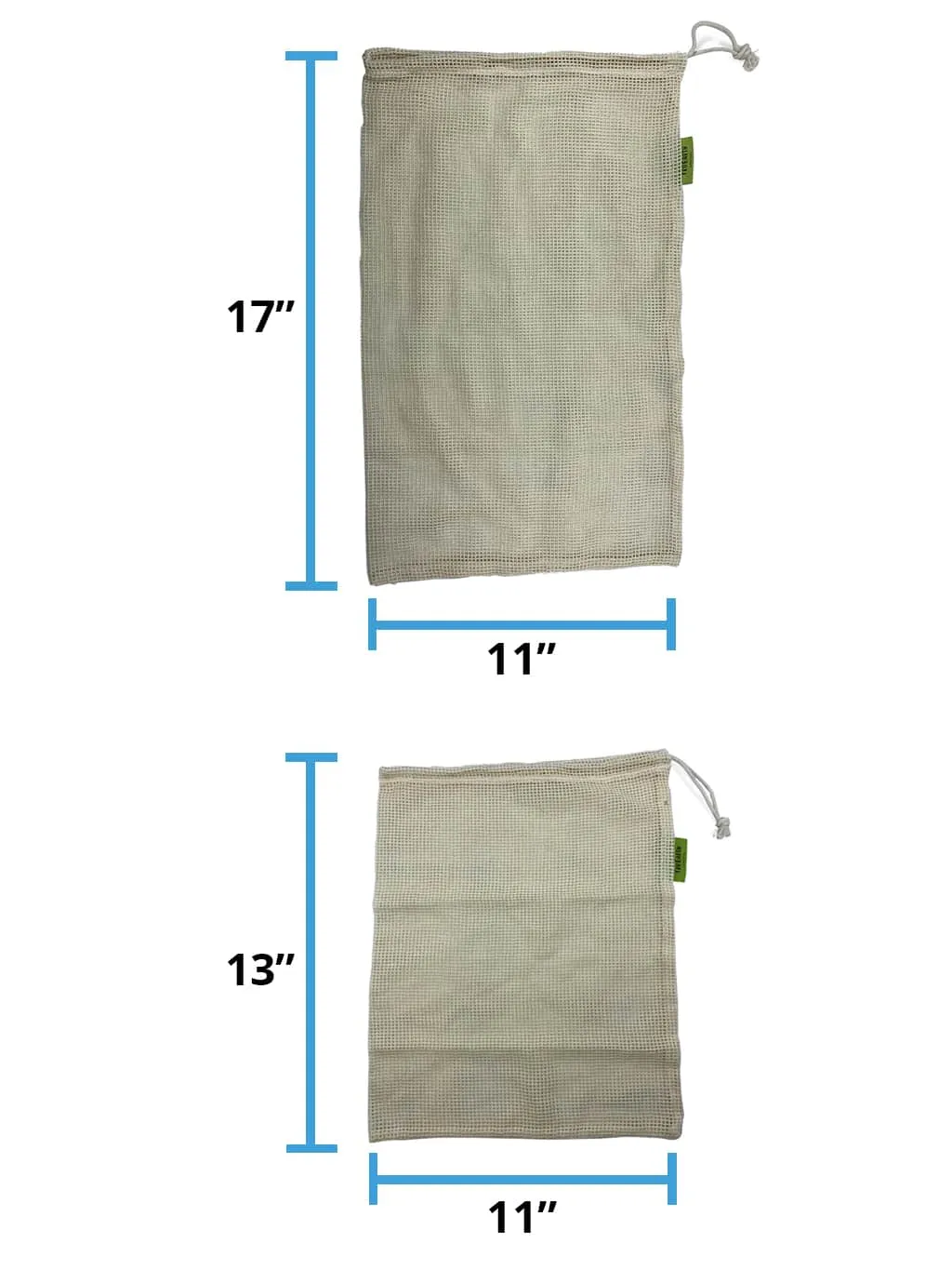 Mesh Produce Bags (set of 6)