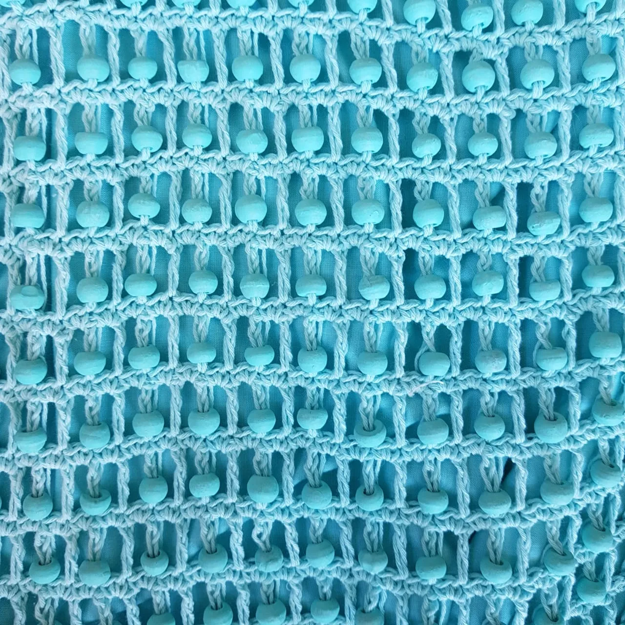 Multi Color Woven Cotton & Bead Macrame Sling Bags