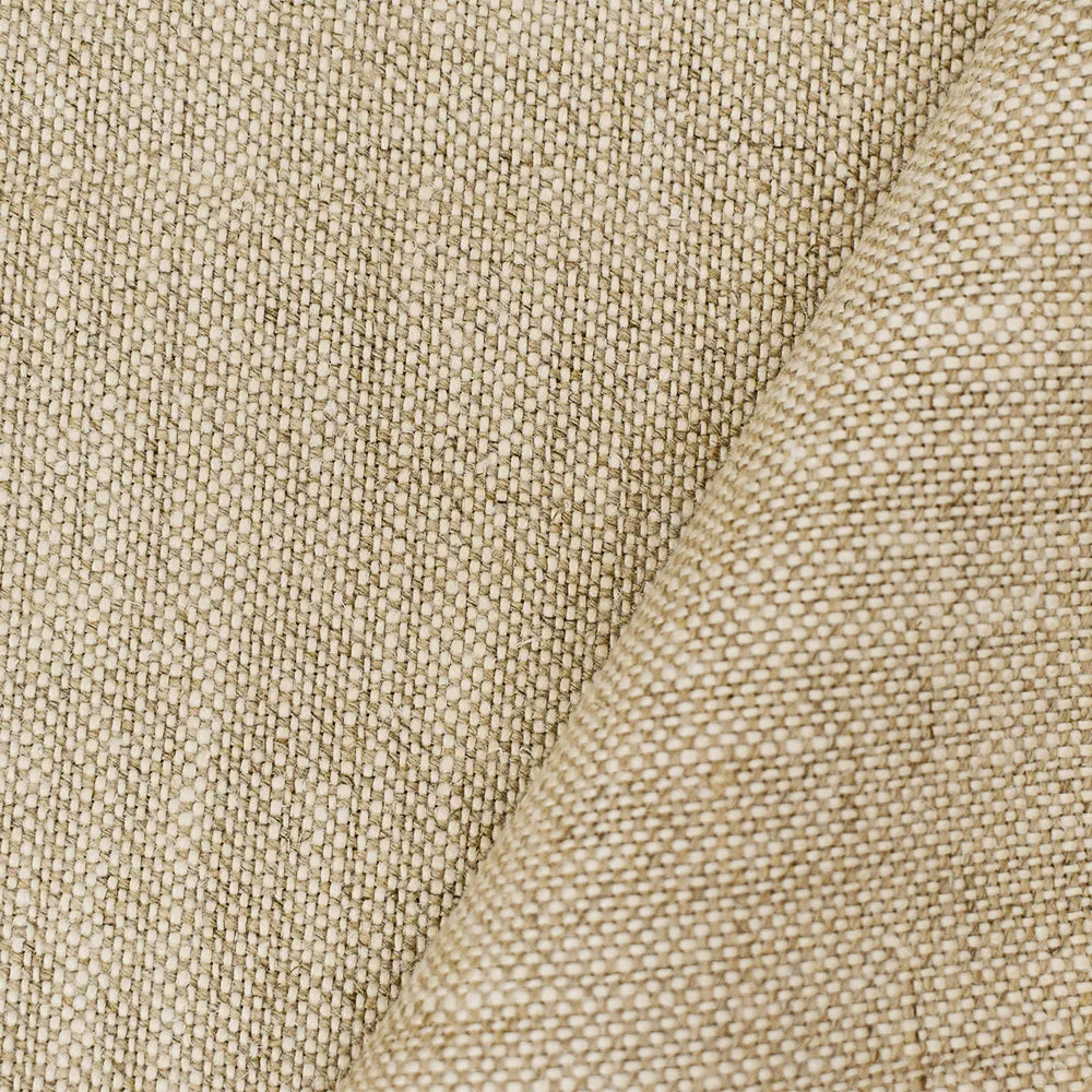 Natural-White Moygashel Textured Woven Irish Linen Home Decorating Fabric