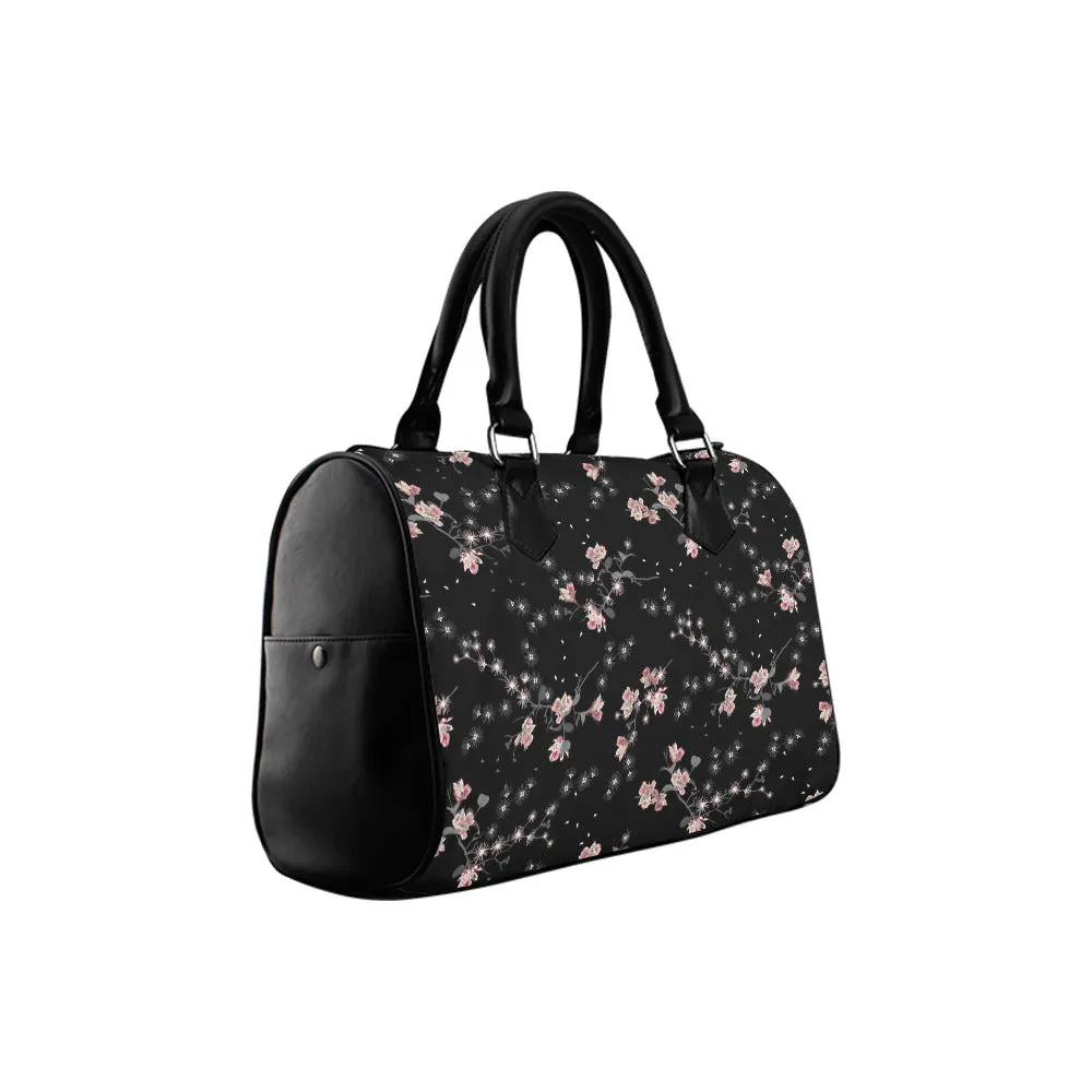 Night Garden Boston Handbag