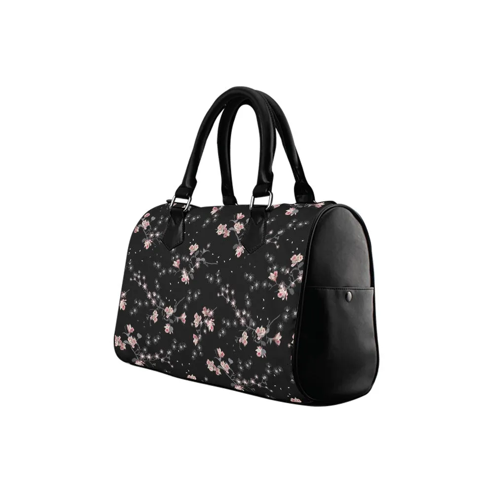 Night Garden Boston Handbag