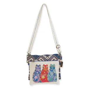 OLAS DE COLORES TWIN CROSSBODY
