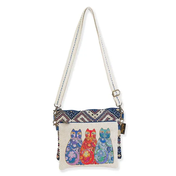OLAS DE COLORES TWIN CROSSBODY