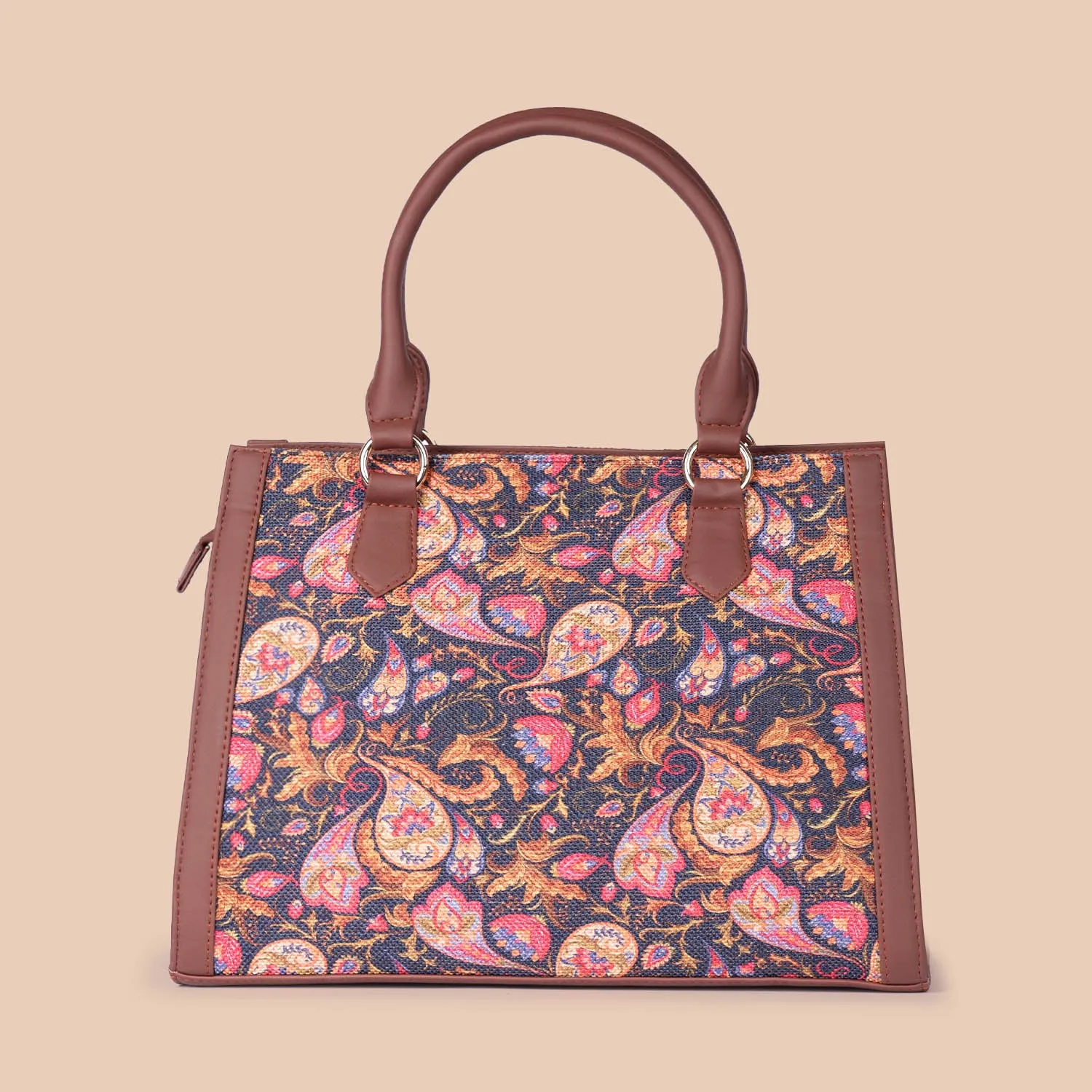 Paisley Print Classic Handbag