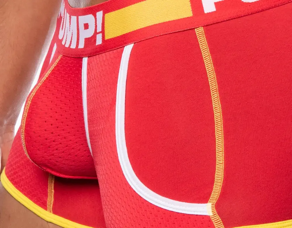 PUMP! Flash Jogger mesh boxer red