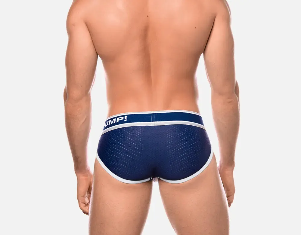 PUMP Touchdown Thunder mesh brief navy