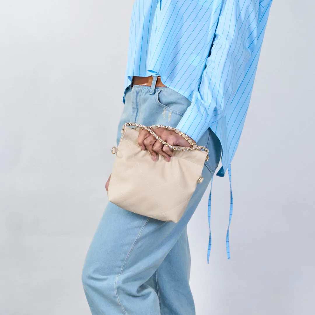 Quilted drawstring crossbody bags wholesale