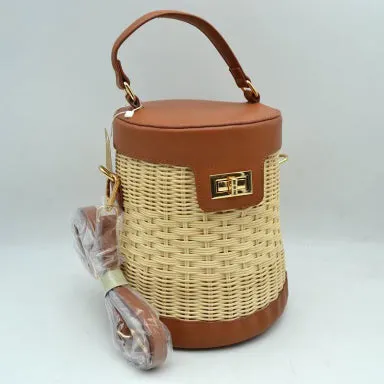 Rattan Handbag