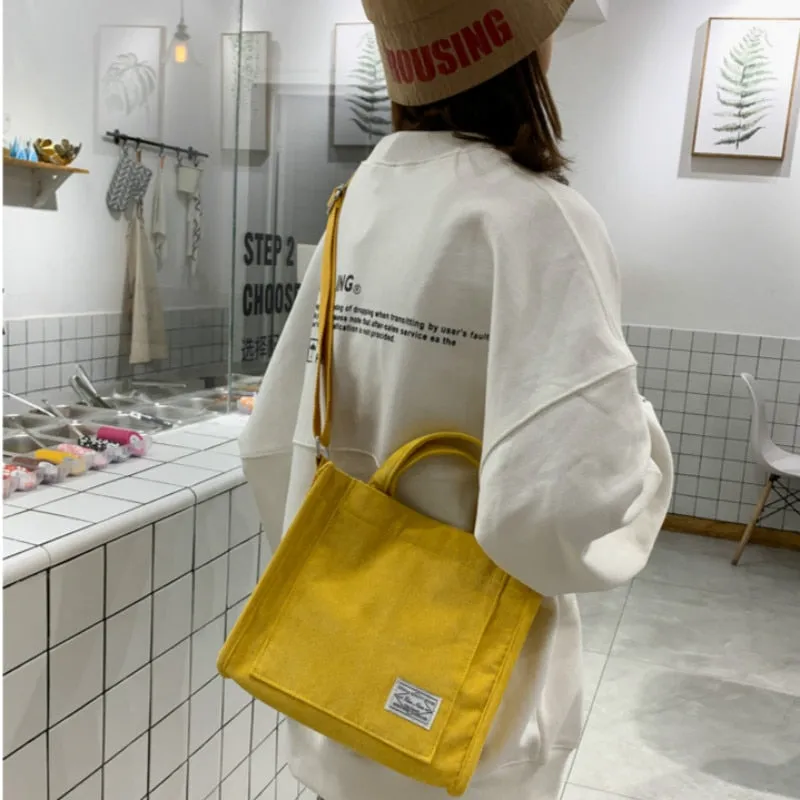 Retro Art Canvas Crossbody Bags