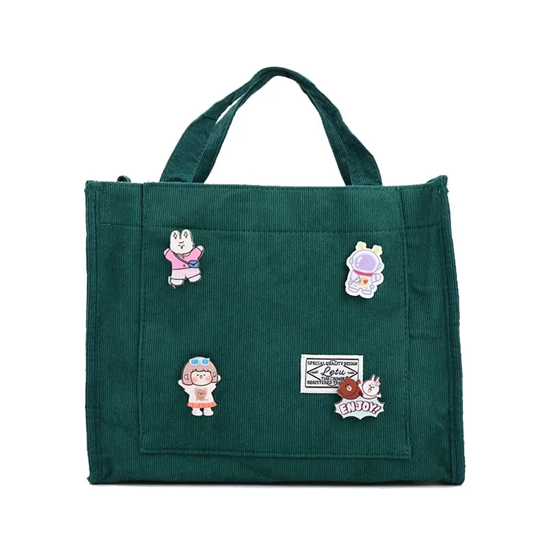 Retro Art Canvas Crossbody Bags