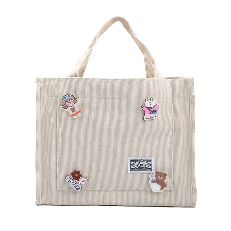 Retro Art Canvas Crossbody Bags