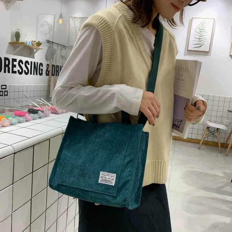Retro Art Canvas Crossbody Bags