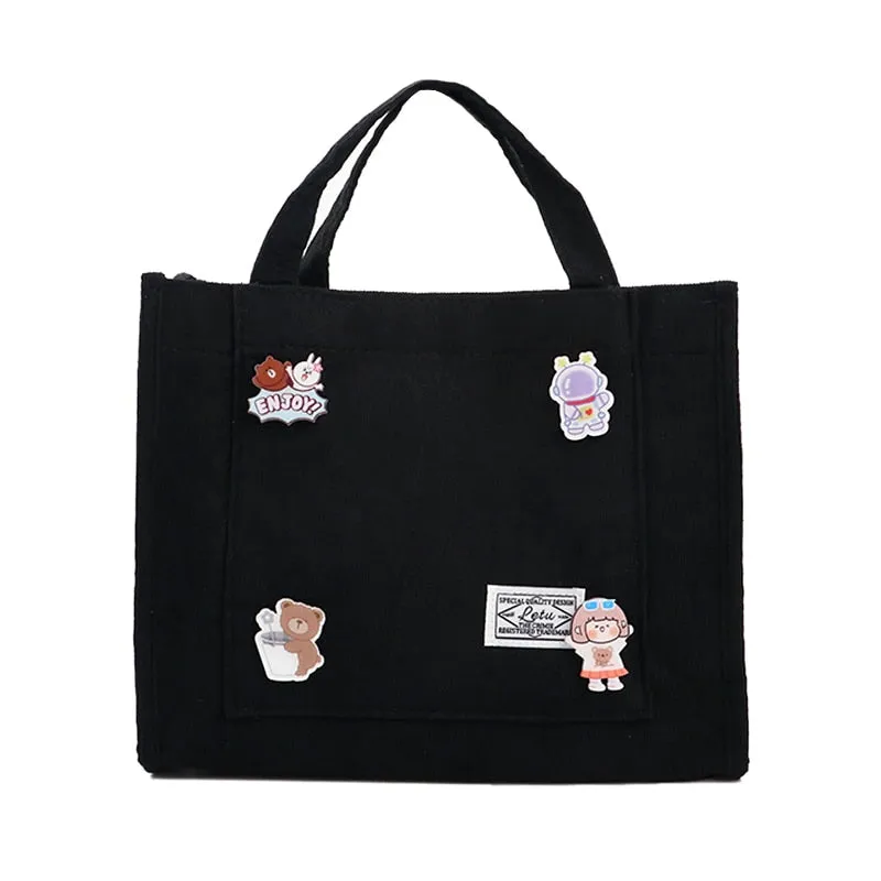 Retro Art Canvas Crossbody Bags