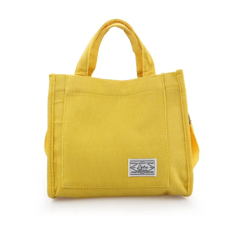 Retro Art Canvas Crossbody Bags
