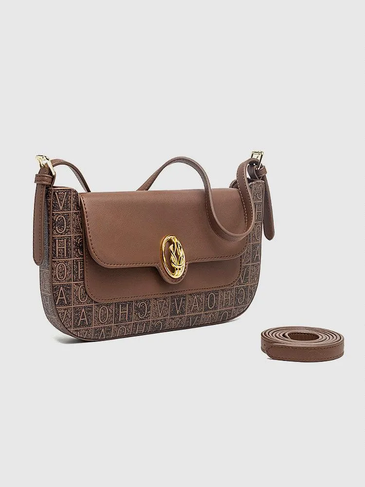 Retro Vintage Advanced Sense Of One Shoulder Armpit Bag Portable