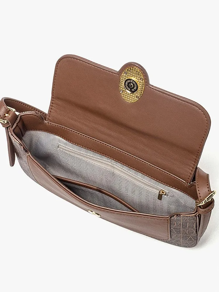 Retro Vintage Advanced Sense Of One Shoulder Armpit Bag Portable