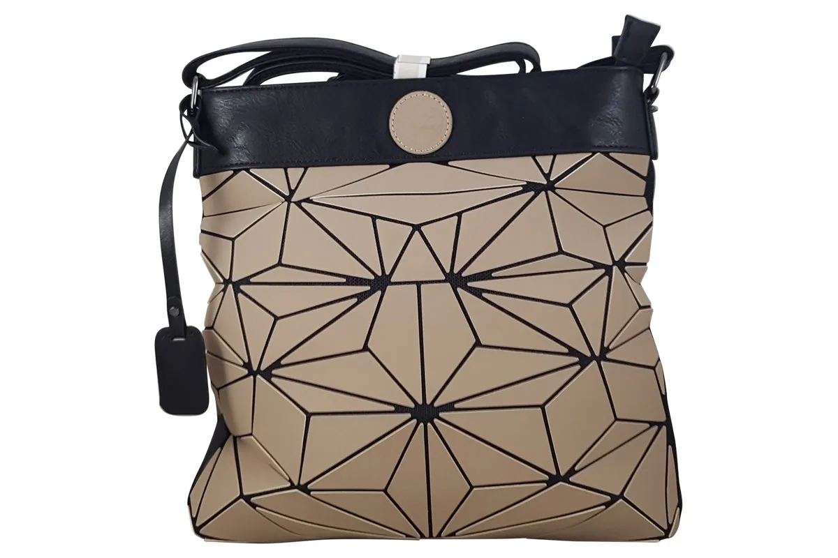 Rieker Womens Handbag H1316-62 Beige Combi