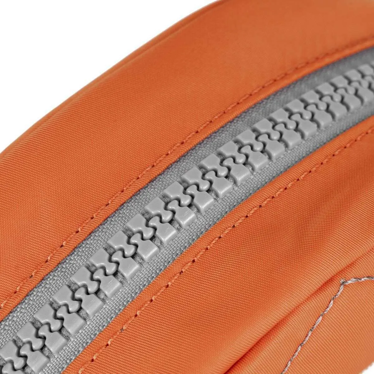 Roka Paddington B Creative Waste Two Tone Recycled Nylon Crossbody Bag - Graphite Grey/Burnt Orange