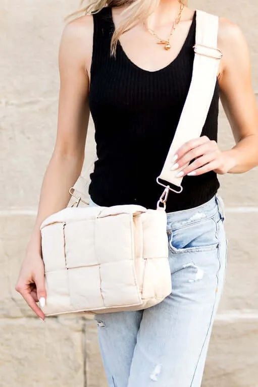 Romy Fold-Over Puffer Crossbody Bag Plus Pouch