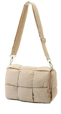 Romy Fold-Over Puffer Crossbody Bag Plus Pouch