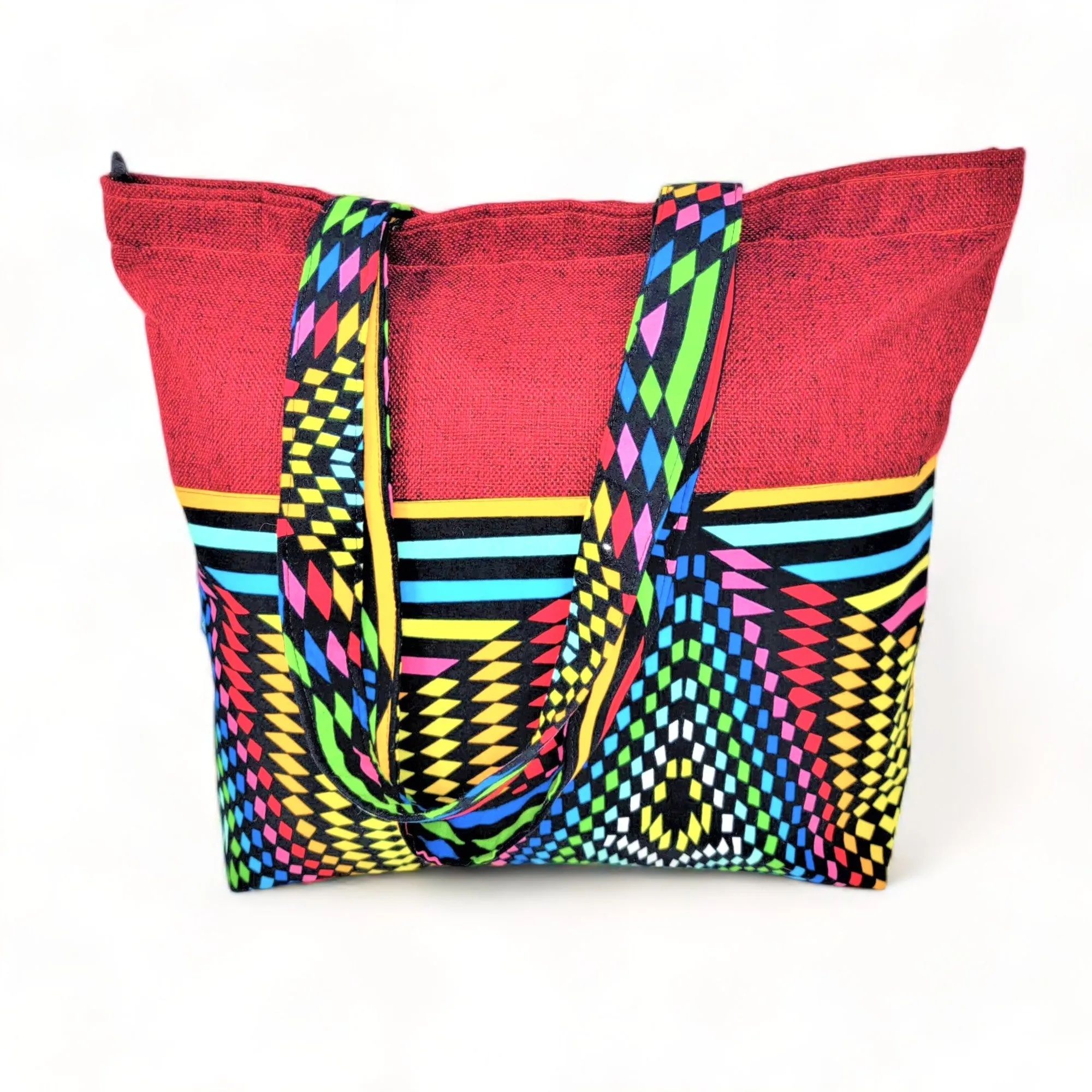 SIMPLE AFRICAN | ANKARA TOTE BAGS | MULTIPLE PATTERNS | SHOPPING BAG