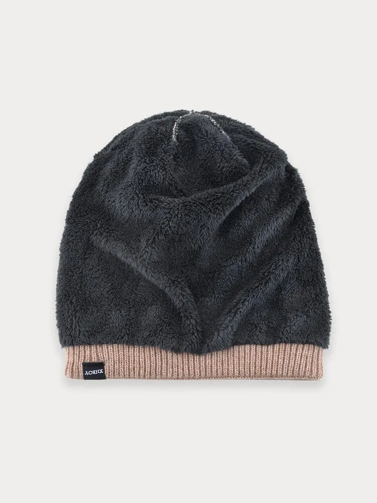 Soft Knitted Stacking Beanie