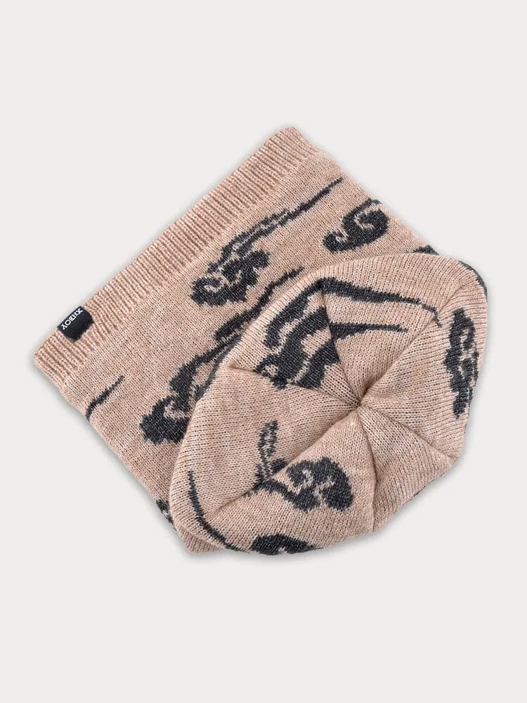 Soft Knitted Stacking Beanie