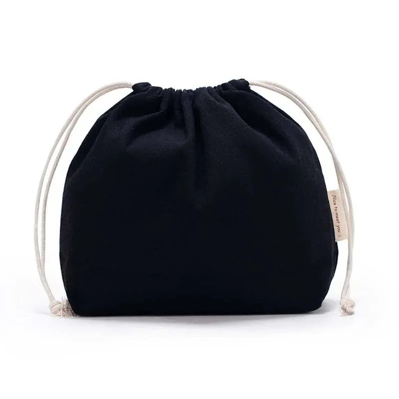 Solid Travel Storage Drawstring Bag