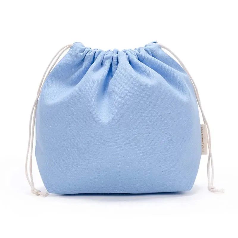 Solid Travel Storage Drawstring Bag