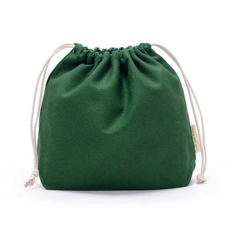 Solid Travel Storage Drawstring Bag