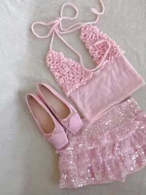 [Tailor Made] Rose Diary Hand Knitted Top