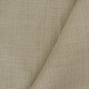 Taupe Beige Moygashel Solid Woven Irish Linen Home Decorating Fabric