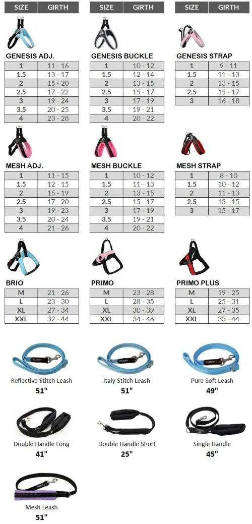 Tre Ponti Mesh Leash