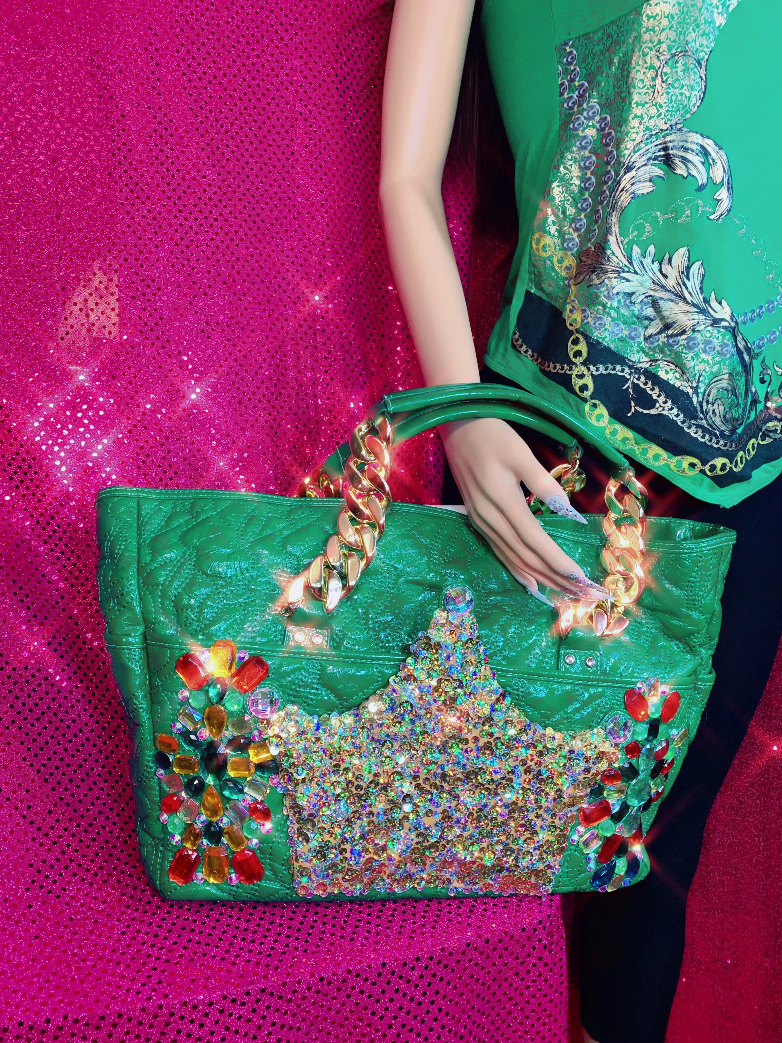 Tropical Tote Handbag