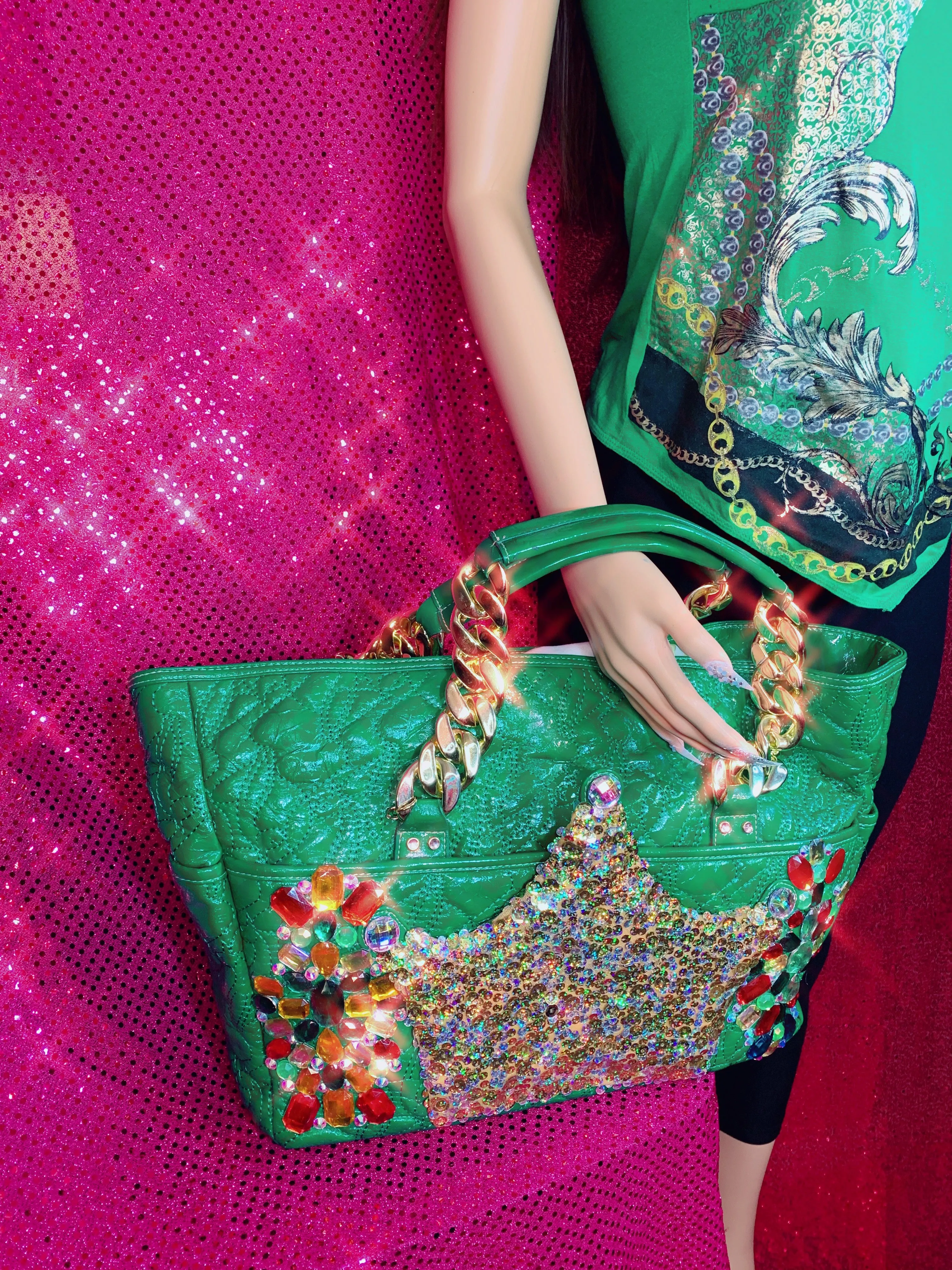 Tropical Tote Handbag