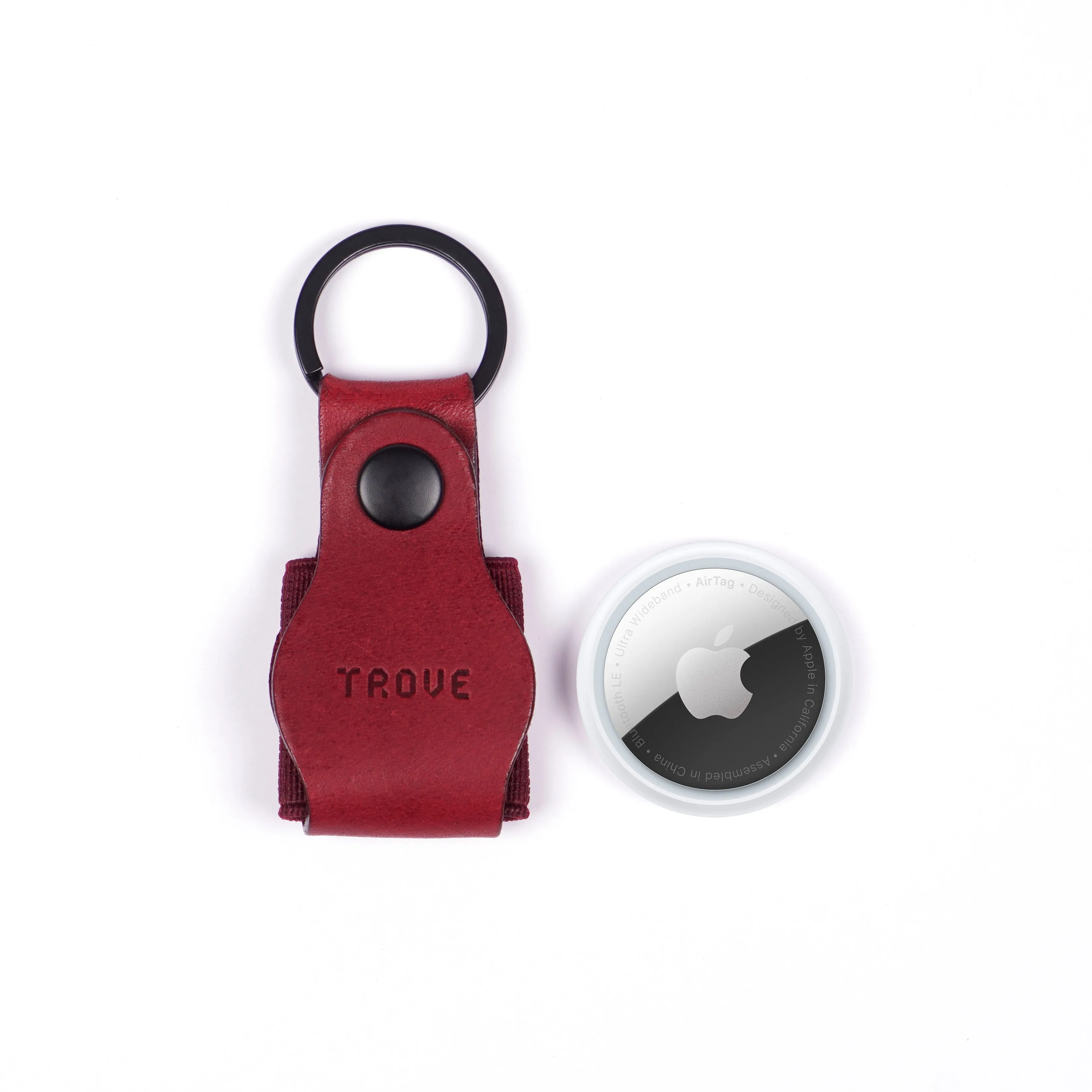 TROVE Tag Tote: Burgundy Leather