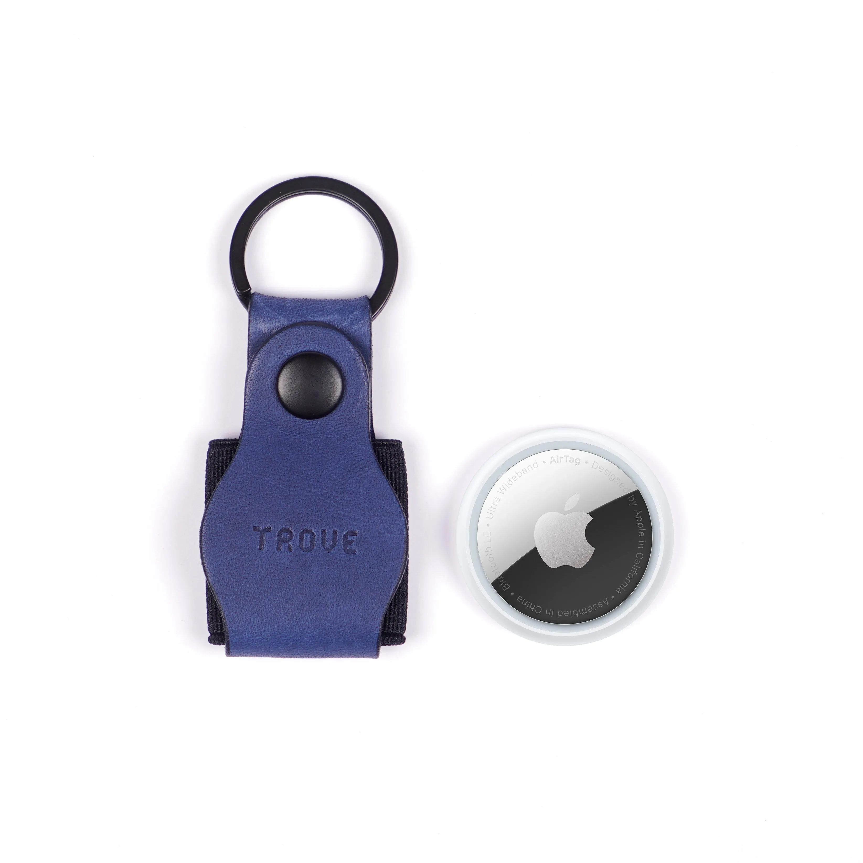 TROVE Tag Tote: Navy Leather