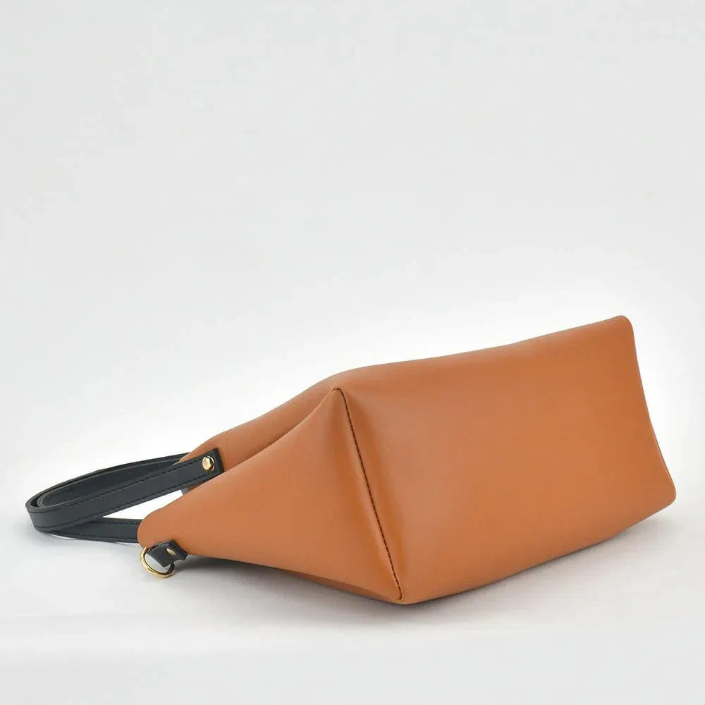 ZARA BROWN HANDBAG